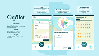 Cap'Ilot graphic design ui ux