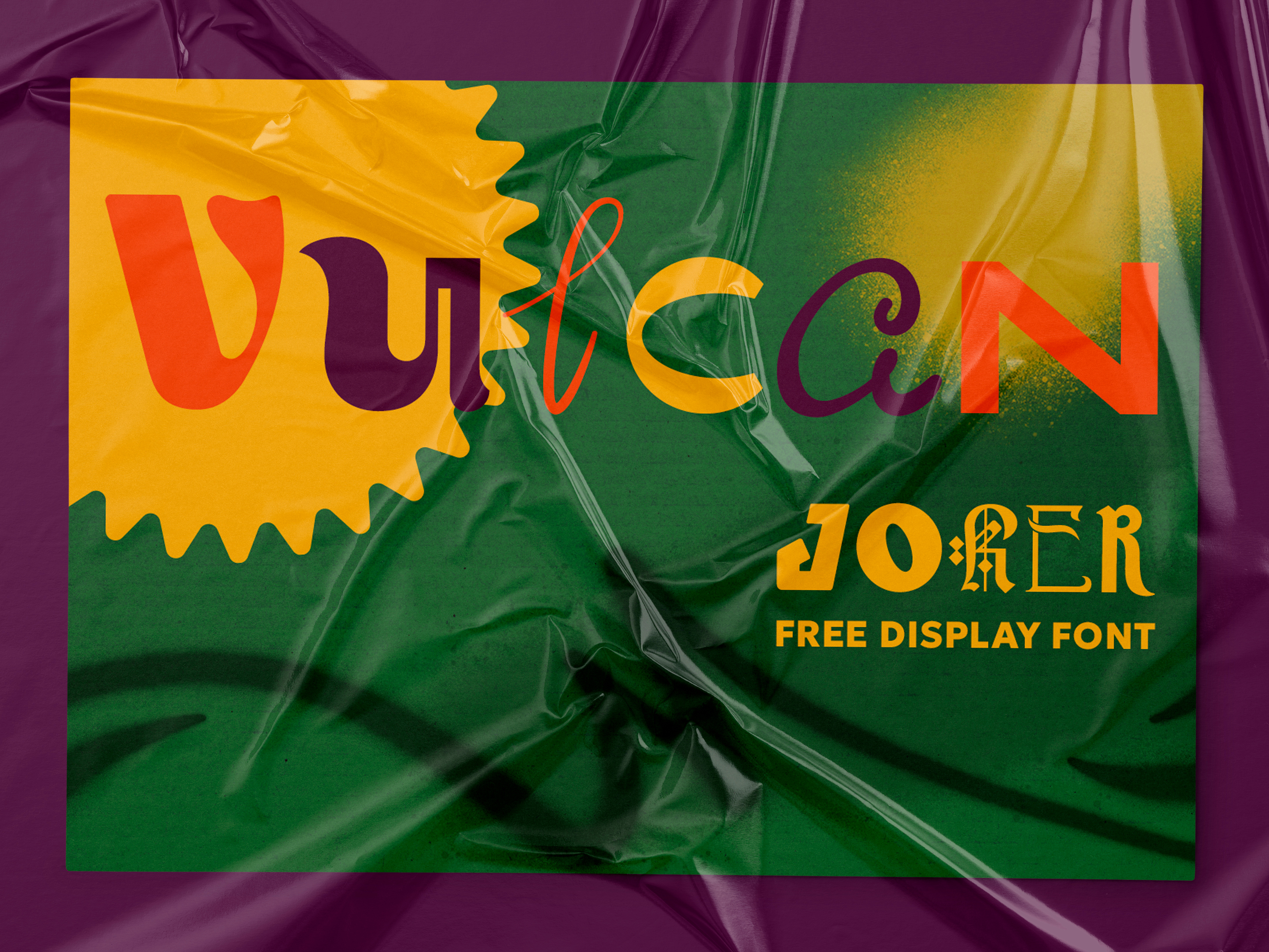 JOKER — free decorative display font acid color collaboration cyrillic font decorative font digital drawbastards font free font graphic design illustration latin font
