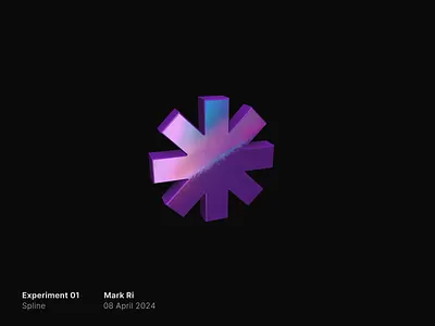 3D Vector Shape 3d animation design spline visual