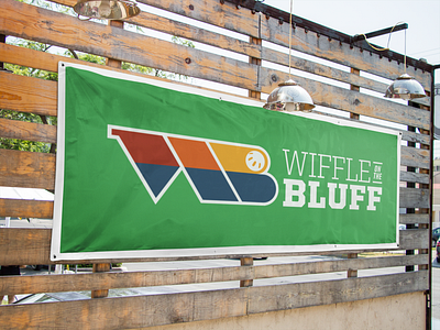 Wiffleball League Branding branding logo