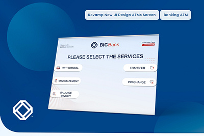 Revolutionizing the banking experience! branding graphic design ui