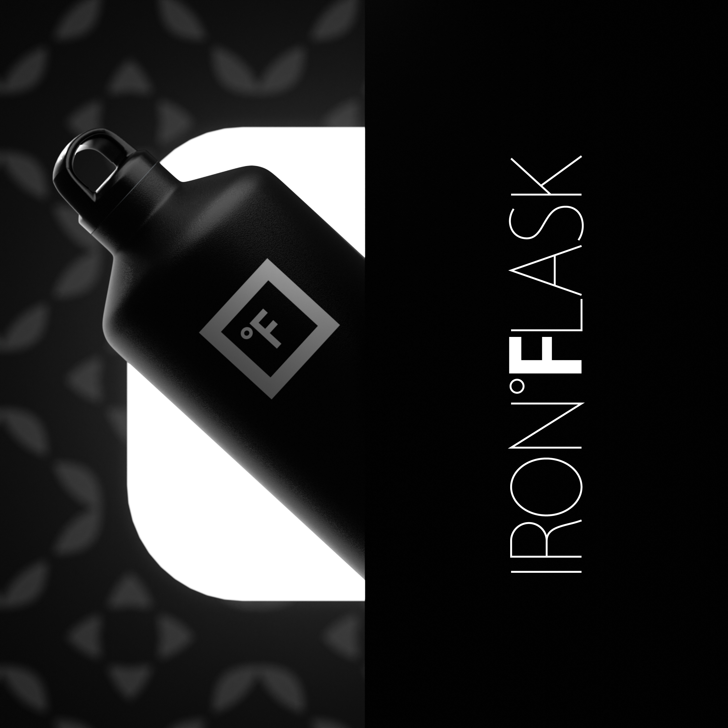 3D Product Visualization | IRON FLASK 3dart 3dmodeling 3drendering b3d blender cgart poster design product product design visualization