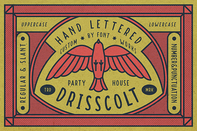 Drisscolt - Hand Lettered Font graphicdesigner