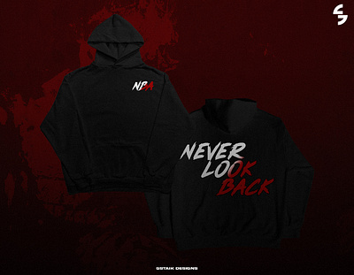 ''NEVER LOOK BACK'' by GstaikDesigns 3d banner animation banner banner and logo branding clothing design fiverr free free textures freebie gaming gfx graphic design header illustration logo pack ui vector