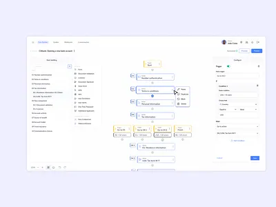 Flow Builder back office flow builder flows ui ux