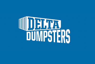 Dumpster Rental Logo branding logo