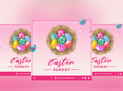 Happy Easter card design easter cards easter flyer easter flyer design flyer flyer design graphic design