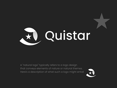 Quistar app logo design branding app branding business logo icon identity leaf logo design logo maker modern modern logo q logo star symbol web