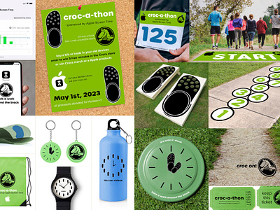 croc-a-thon branding design events graphic design logo marketing