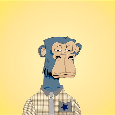 Bored ape going to school adobe adobe illustrator ape boredape gradient gradients graphic graphics illustration illustrations illustrator school student