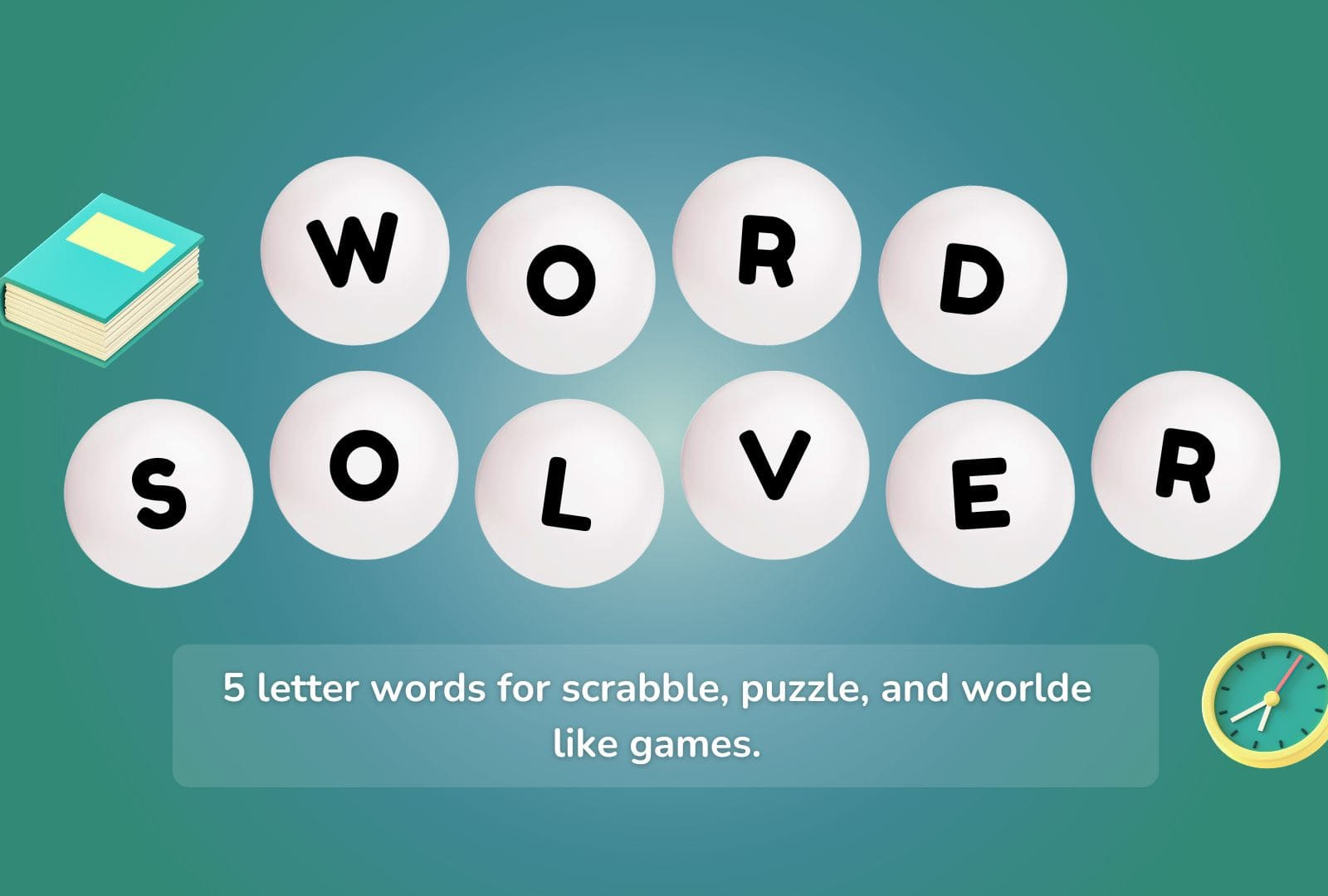 5 letter word with solver