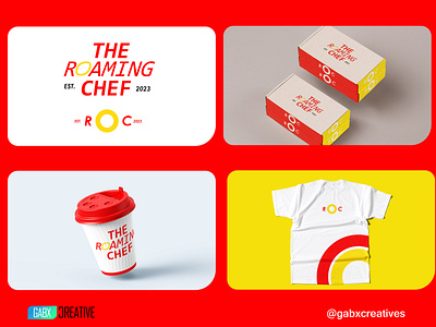 ROAMING CHEF 3d animation branding graphic design logo motion graphics