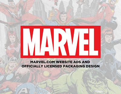 Marvel FiGPiN Website Ads and Packaging Design adobe illustrator adobe photoshop advertising design collectible pins collectibles enamel pins figpin graphic design marketing design marvel officially licensed packaging design