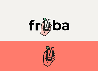 Aruba Fruit Bubba branding fruit graphic design logo