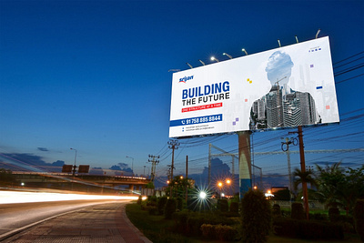 HOARDING DESIGN (BILLBOARD) advertisement billboard graphic design hoarding design outdoor banner