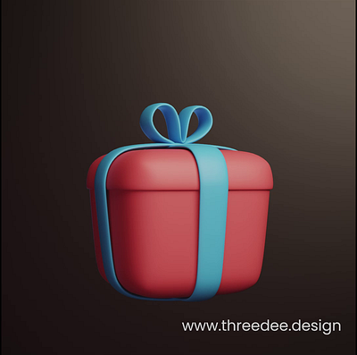 Gift 3D emoji 3d animation blender cartoon christmas cute cycles design gift illustration illustrations looping motion graphics new years eve render resources