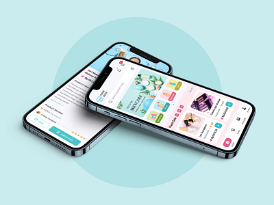 NaiseStore | Skincare App animation app branding checkout clean cosmetics e commerce figma graphic design mobile product design shopping skincare ui uidesign uiux