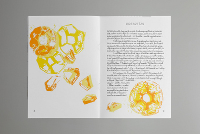 István Örkény One-minute short stories publication diploma graphic design illustration print