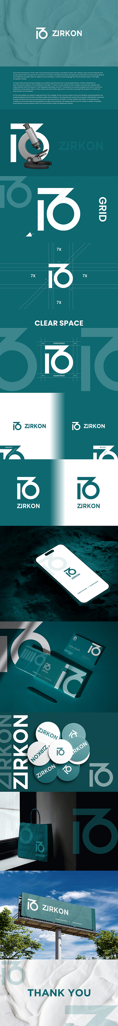 Zirkon - Logo And Brand Identity Design brand identity branding concept design flat growth health healthcare illustration logo logo design medical minimal negative space pharma pharmaceutical pharmacy symbol ui wellness