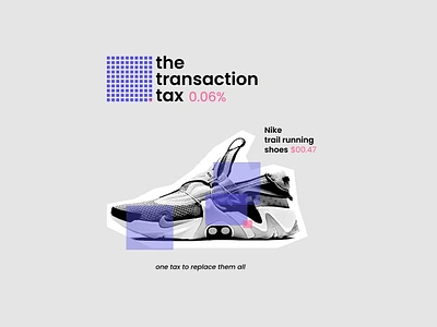 the transaction tax branding design graphic design logo poster