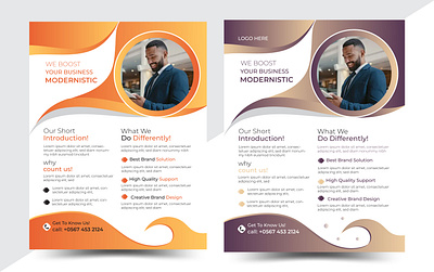 corporate business flyer design banner brand business business flyer company contact corporate design flyer poster professional promotion template vector