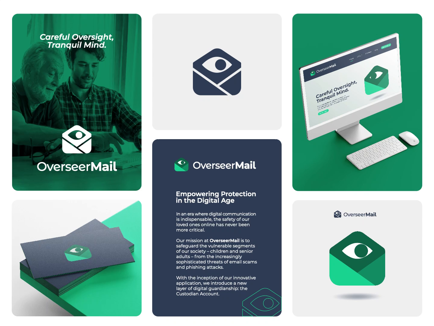 Overseer Mail Branding by SimonfelDesign™ on Dribbble