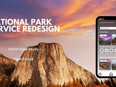 National Park Service Redesign animation design ui ux