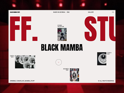 WEB #4 art black mamba branding design graphic design illustration stickers ui