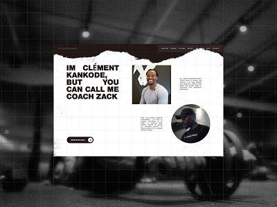 Website design for a trainer branding corporate website design design site designsite figma figmadesign landing page readymag ui ui design ux ui web design webdesign webdevelopment webflow website websitedesign