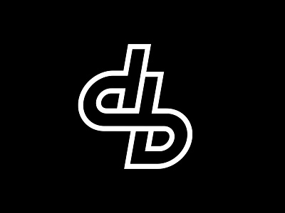 DB monogram logo db logo monogram sport sportbranding