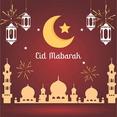 Eid Mubarak branding eid graphic design motion graphics muabrak