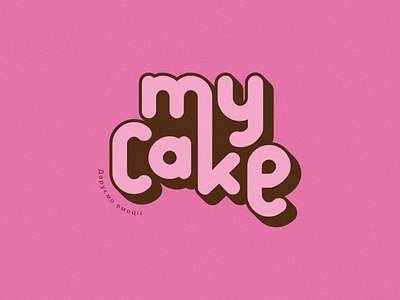 My Cake Logo brand brand design brand designer brand identity branding branding design cake cake brand cake design cakebrand cakedesign creative process design graphic design logo logo design