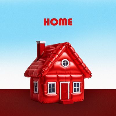 Home_design 3d animation graphic design illustration poster