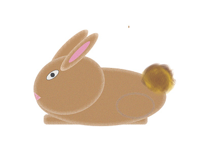 rabbit, one bunny chriscreates chrismogren design drawing illustration rabbit