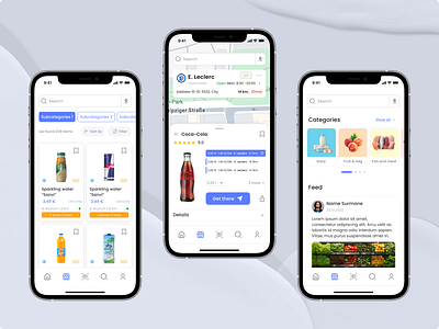 Mobile App UX/UI Design • E-commerce buy concept designer ecommerce figma graphic design icons marketplace merchant mobile app mobile design online store products prototyping redesign testing typography ui ux uxui design