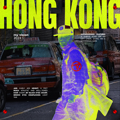 HONG KONG / poster art branding graphic design poster typography