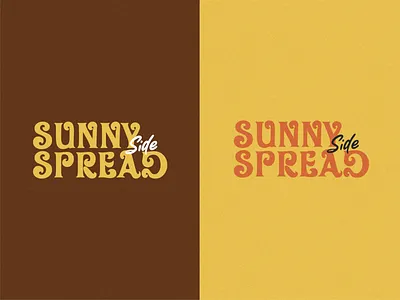 Sunny Side Spread Logo brand brand design brand designer brand identity brandidentity branding branding design brandingdesign breakfast cream cheese creamcheese creative process design graphic design logo logodesign