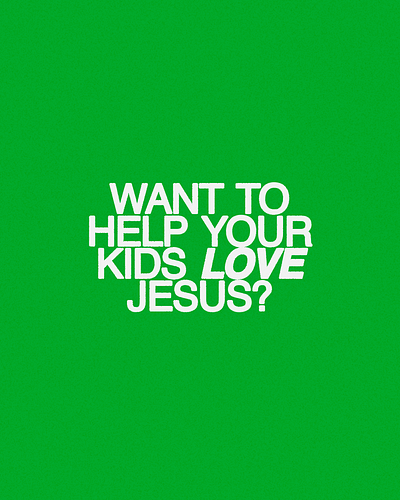 Social Media Carousel: Want to Help Your Kids Love Jesus? carousel design christian christian design church media design genalpha genz graphic design jesus photoshop social media