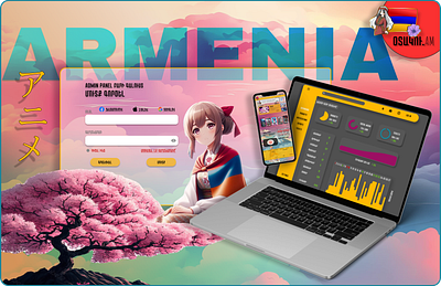 Otaku.am - blog page 3d animation anime armenia armenianotaku blog branding dashboard graphic design japan logo madeinarmenia otaku sakura shop ui