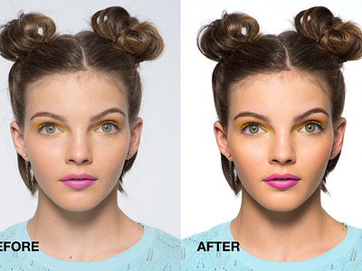 Portrait Work color correction photoshop portrait retouching