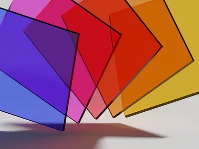 Abstract Render #6 abstract b3d blender glass illustration low poly render