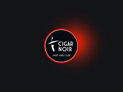 Cigar Noir Logo animation branding design graphic design illustration logo minimal motion graphics typography vector