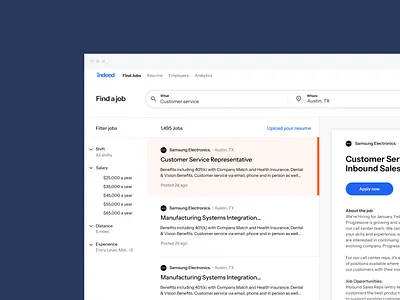Indeed Design System design web app