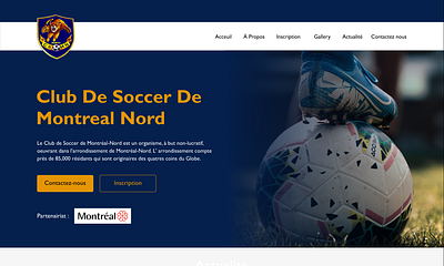 Soccer Club website branding design digital design graphic designer minimal design soccer soccer website ui ui design user experience user interface web design