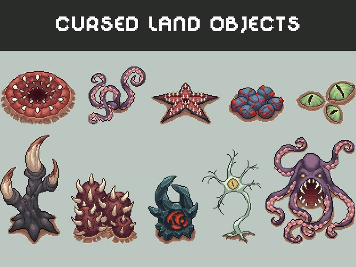 2D Game Assets | Dribbble