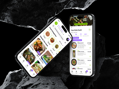 Design of restaurant menu branding design mobile app prototyping ui uiux design webservice