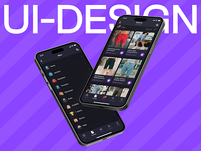 UI design for a marketplace app android branding catalog design system guideline ios app marketplace sales shop shopping ui ui kit ux ui design