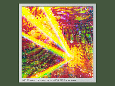 Boards of Canada "Music Has the Right to Children" boards of canada electronic music graphic design music has the right to children prism rainbow roygbiv