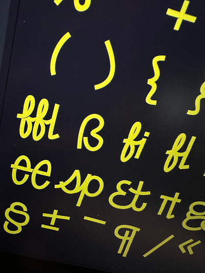 Ligatures design display font illustration lettering ligature playful script simple typography whimsical whimsy
