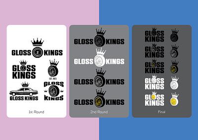 Gloss Kings Brand Creation brand brand identity branding creative culture freelance designer graphic design illustrator logo logo design logo designer